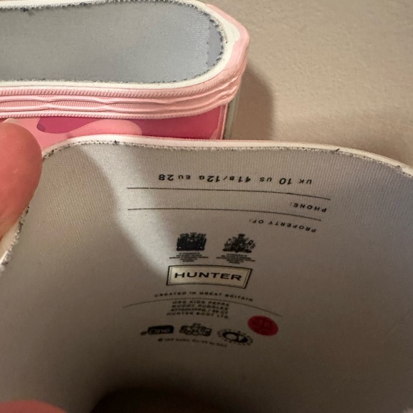 Hunter Pink Peppa Pig Muddy Puddles Boots - Picture 3 of 7